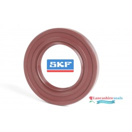 SKF 18x35x7mm Oil Seal Viton Rubber Double Lip R23/TC With Stainless Steel Spring HMSA10V