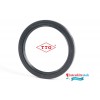 4.50x16x5mm Oil Seal TTO Nitrile Rubber Double Lip R23/TC With Garter Spring