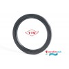 27x37x7.50/9.50mm Oil Seal TTO Nitrile Rubber Double Lip R23/TC With Garter Spring